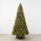 Best Choice Products Pre-Lit Pre-Decorated Holiday Christmas Tree w/ Flocked Tips, Lights, Metal Base
